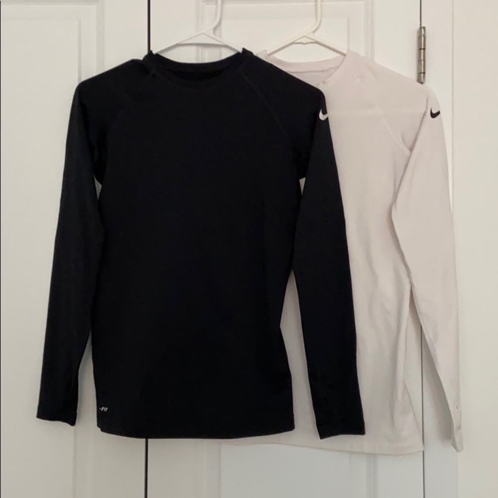 Nike Long Sleeve Compression Tops (Cold Weather)